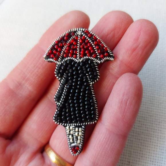 Handmade brooch - Picture 2 of 3